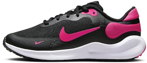 Nike Revolution 7 GS, Scarpe con Lacci, Black/Hyper Pink/WHI, 35.5 EU
