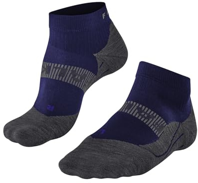 FALKE Herren RU4 Cool Short Laufsocken atmungsaktives schnelltrocknendes Funktionsmaterial mittelstarke Polsterung antiblasen kühlend kurz vegan zum Sport Jogging Running 1 Paar