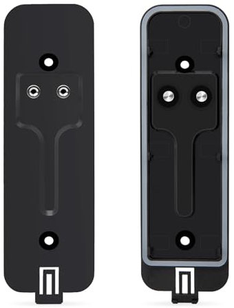 Blink Doorbell Backplate Replacement, Back Plate Part Compatible with Blink Video Doorbell, with Hooks Mount Accessory (Black)