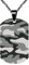 INFINIONLY Herren Edelstahl Camouflage Dog Tag Halsketten Kreativer Bullet Anhänger für Jungen Personalisierter Medaillons kette für Jugendlich