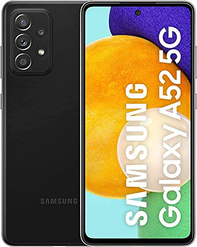 2021 Samsung Galaxy A52 5G Dual SIM 128 Go - Superbe Noir (Reconditionné)