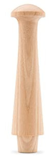 Woodpeckers Wooden Shaker Pegs 3-1/2-inch w/ 1/2-inch Tenon, Pack of 10 DIY Wooden Wall Hooks, Wood Hooks for Hanging Shaker Peg Rail and Coat/Hat/Towel Hook
