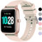 OUTPUTBT 19mm Armband für GRV FC1,Veryfitpro ID205L Silikon Uhrenarmband für HAMA 5910/4900,Fitpolo H205L,B,LETSACTIV ID205S,Vowtop ID205U,ZOSKVEE ID205G,UM Uwatch 3 Ersatzarmband Damen