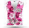 REEFLEXX Warnweste Damen Sicherheitsweste, erhöhte Sichtbarkeit im Straßenverkehr, Joggen, Fahrrad oder Auto, Pink Hibiscus, Größe XXL