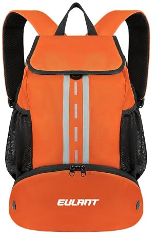 EULANT Fußball Rucksack mit Schuhfach, Multifunktionsrucksack mit bodenfach, Wasserdichter Sporttaschen für Basketball Volleyball Schwimmen Training Strand Yoga