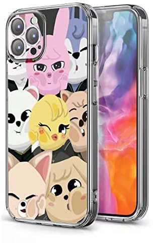 CRSMINE Personalized Cute Phone Case Stray Compatible with iPhone 17 15 16 Cartoon 14 12 13 11 Pro Max Plus XR X Xs Max Animals Anti-Scratch Kids Shock-Resistant Soft Protective TPU Case