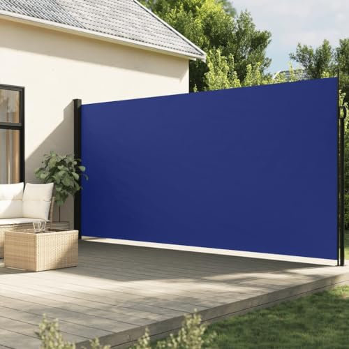 Lawn & Garden Seitenmarkise Blau 200x500 cm Outdoor Living