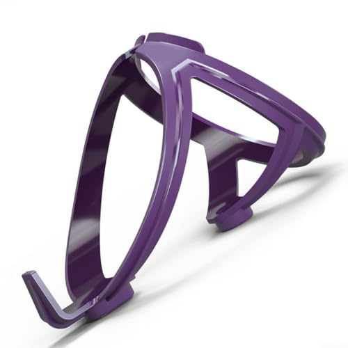 Porte-bidon léger pour tous les vélos, matériau en polycarbonate (violet foncé)