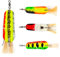 Keencatch Weedless Spoon Lure for Saltwater/Freshwater,Premium Minnow Fishing Spoon Hard Bait 4PCS