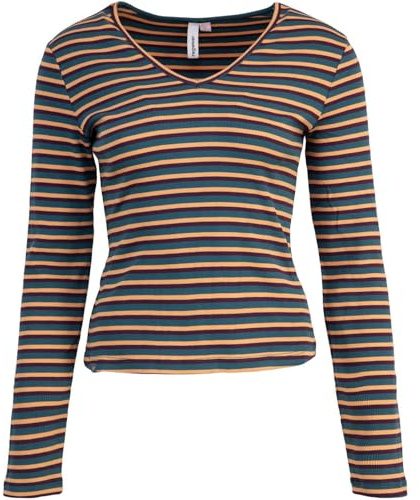 Ragwear Janewe Stripes Feinripp Longsleeve Damen