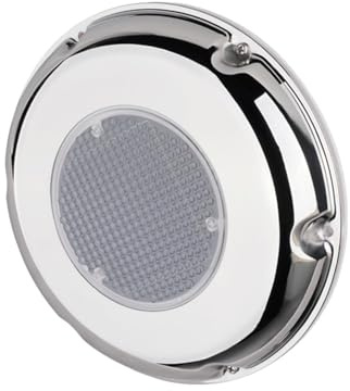 lighteu®, Seaflo Solar-Ventilator mit Akku & Schalter – 1,2 W Edelstahl-Solarlüfter, 900 CFH Luftstrom wetterfest für Boote Wohnwagen Outdoor SFSPV-03