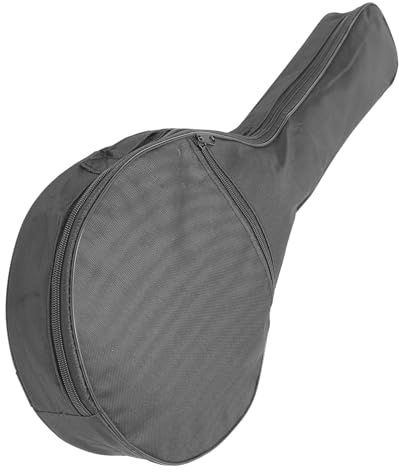 MINAOLULUS Paquet à Dos Épais pour Mandoline Bretelles Ajustables et Rangement Pratique pour Concerts et Déplacements 28.3 Pouces