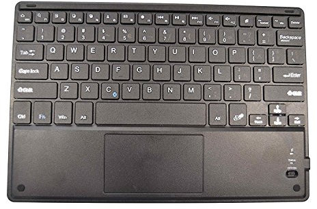 Theoutlettablet® Tastiera Bluetooth (senza fili) per tablet Samsung Galaxy Tab A 2016 10,1 con lettera Ñ in spagnolo e Touchpad