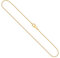 EDELIND Goldkette, Venezianerkette Gelbgold 333/8 K, Länge 38 cm, Breite 0.7 mm, Gewicht ca. 1.3 g., NEU