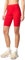 Merry Style Damen Sport Leggings kurz Sportleggings Radlerhose Sporthose aus Baumwolle MS10-200 (Rot, M)