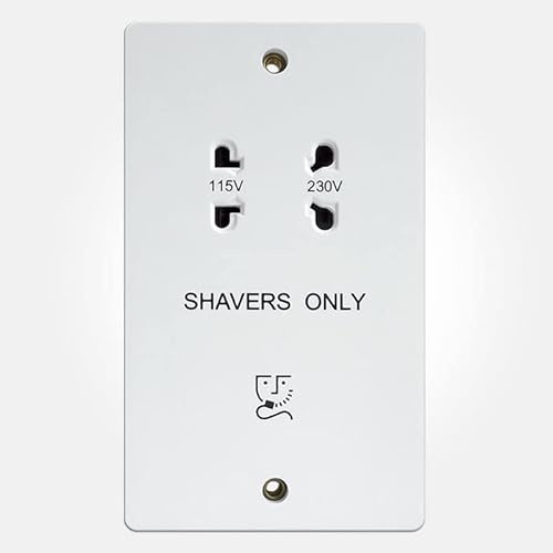 Eterna DVSS Yesss Dual Voltage Shaver Socket Lighting