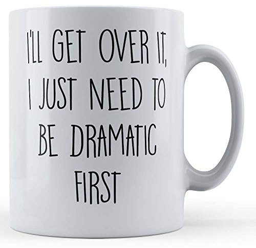 Father Fox Joke, Banter, Drama Queen I'll Get Over It, I Just Need to Be Dramatic First - Tazza regalo
