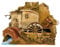 Rossi Rosa Mulino Ad Acqua con Pompa Cm. 33X18X25 Natale Presepe-Acc. con, Multicolore, 8018623112163