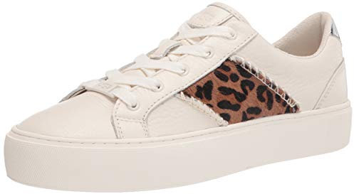 UGG Australia Damen Dinale Exotic Sneaker, Kokosmilch Leopard, 43 EU