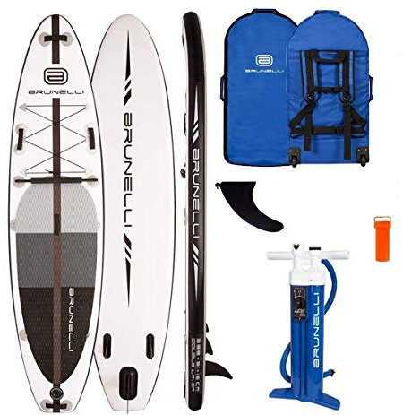 BRUNELLI 10.8 Premium SUP Board Stand Up Paddle Surf-Board aufblasbar Paddel ISUP 325cm