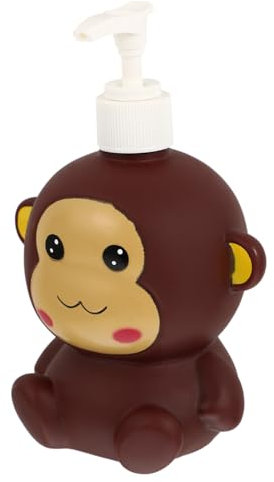 Cabilock Seifenspender Quetschflasche Cartoon Form Leere Nachfüllbar Dusche Shampoo Pumpflaschen Lotionsflasche für Küche Bad Feuchtigkeitscreme Gesichtscreme Flüssige
