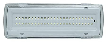 21S Plafoniere Emergenza 50 LED 4W 406LM Bianca IP40 27 x 9.8 x 5.5 cm