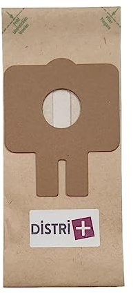 Distri+ - Sac aspirateur Compatible avec Hoover H54, TRILLY ST104 et ST105 - MENALUX B76 - La Pochette de 5 Sacs Papier