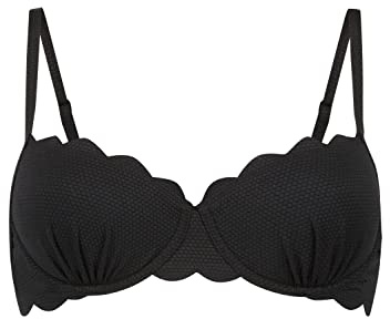 HUNKEMÖLLER Wattiertes Bügel-Bikinioberteil Scallop