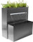 Primrose 89cm Stainless Steel Sutherland Falls Blade Waterfall Cascading Water Feature with Planter & LED Lights