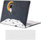 AUSMIX Kompatibel mit MacBook Air M3 M2 13.6 Zoll 2024-2022 Freisetzung A3113 A2681 Clip Retina Display und Touch ID, MacBook Air 2022 Hülle, Kunststoff Hartschalenhülle & Tastaturabdeckung,Astronaut