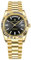 Pagani Design Herrenuhren, 36mm automatische mechanische Edelstahl 100M wasserdichte Luxus-Armbanduhr für Männer, doppelte Datumsanzeige Saphirglas Zifferblatt (Gold - H1752)