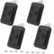 Giantdeer USB Steckdose 12V Wohnmobil, 4.8A Dual USB KFZ Steckdose mit ON/Off Schalter, 12V Wasserdicht Zigarettenanzünder USB Ladebuchse Panel für 12V/24V Auto Bus ATV Schiff LKW(4 Stück)