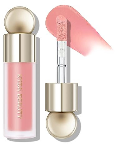 KYDA Liquid Blush, natürliches, mattes Aussehen, taufrische Wangenfarbe, feuchtigkeitsspendendes, leichtes, mischbares Gefühl, weiches Creme-Gesichtsrouge