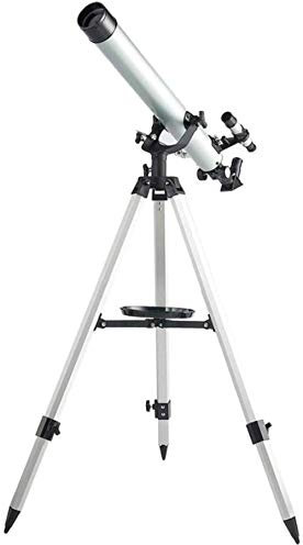 CAZARU Astronomisches Teleskop, 700/70 mm, professionelles 525-fach-Spiegelteleskop, Sky-Monokularteleskop mit Stativ, 3 Okularen und Sucher. Interessantes Leben