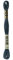 Filo da ricamo Moulinè Spècial DMC matassina 100% cotone ricamo punto croce vari colori (BLU-TURCHESE-AZZURRO, 3768)
