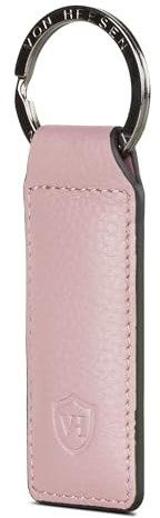 VON HEESEN® Schlüsselanhänger Leder mit Geschenkbox I Schlüssel Organizer Schlüsselband Schlüsselbund Schlüsselhalter I Geschenk für Damen & Herren (Lavendel)