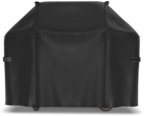 Unicook BBQ Grill Cover 132 CM, 7106 Barbecue Cover Waterproof Heavy Duty, Fade UV Resistant, Compatible for Weber Spirit 200 & 300 Series, 132 x 65 x 108 cm