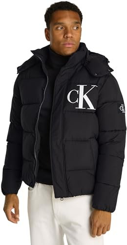 Calvin Klein Jeans Essentials Non Down Jacket J30j326104 Homme Autres vestes, Noir (Ck Black), 3XL Grande taille