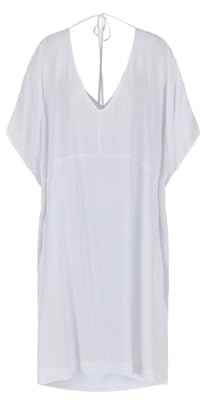 Emporio Armani EA7 Strandkleid für Damen - 3DTA65 (M, Weiß), Weiß, M