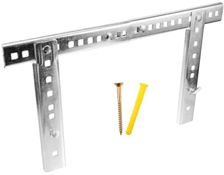 KONTONTY Support Mural Pour Chauffe-eau Cylindrique Épais Patte Fix Compatible Murs Creux Installation Rapide Et Design Moderne Pour Salle De Bain