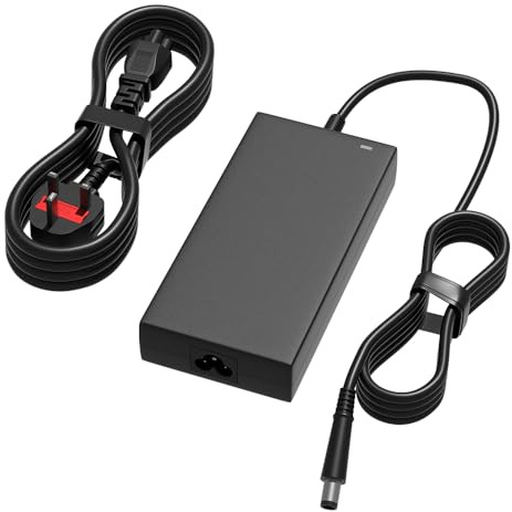 SLRIOYS 180W Laptop Charger Compatible with Dell Precision 7680 7670 7560 7550 7540 7530 7520 7510 7770 M6500 M6400 M6300 M4800 M4700 M4600 3240 3260 3280 3551 3550 3541 3540 3530 Laptop