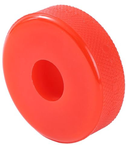 Hydraulischer Wagenheber Auflage Adapter rutschfest Wagenheberaufnahme Pad Polyethylen Auto PKW Rangierwagenheber Hebebühne für Aussparung 20mm 2Tonne (Rot, 20MM)