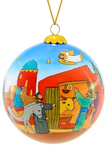 Christbaumkugel »Herbergssuche«