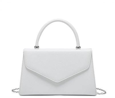 JFY Top Handle Pu Clutch Bag