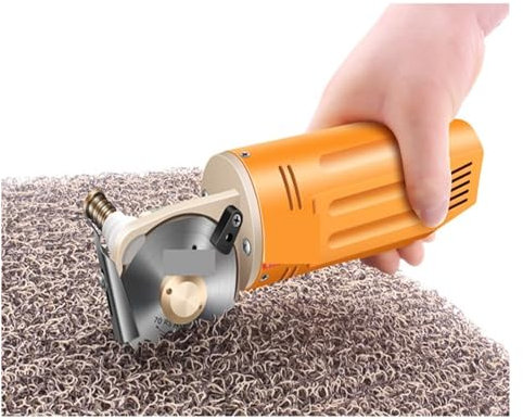 Rollschneider, Elektrischer Stoffschneider mit 50 mm Klinge, Stoff-Rundmesser-Schneidemaschine, Leistung 56 W,Mehr Mobilität(B)