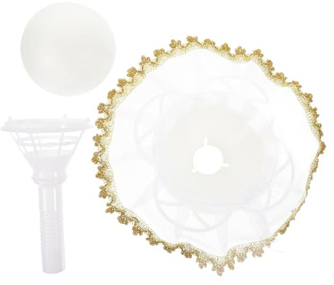 Beaupretty Halter für Brautsträuße aus Sicherem Schaumstoff Handblumen Selbstgemacht Halter mit Brautstraußkragen Bruchsicher für Hochzeiten und Blumenläden