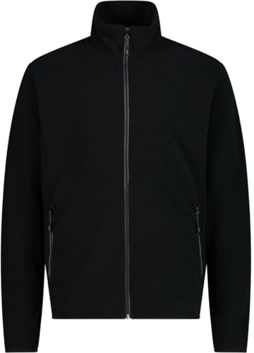 CMP Herren Fleece Sweat 3G13677, Nero, 52, 3G13677