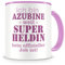 Samunshi® Ich bin Azubine Tasse Beruf Geschenk Kaffeetasse Teetasse Kaffeepott Kaffeebecher Becher rosa