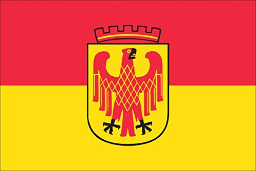 flaggenmeer® Flagge Potsdam 110 g/m² ca. 20 x 30 cm