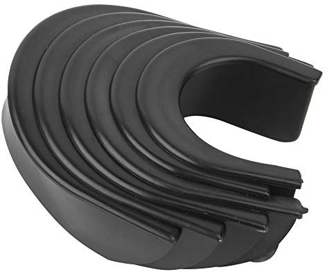 Alomejor 6 Stück Billard Billardtisch Loch Billard Tisch Liner Tasche Gummi Liner Zubehör Set